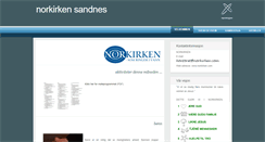 Desktop Screenshot of norkirken.com